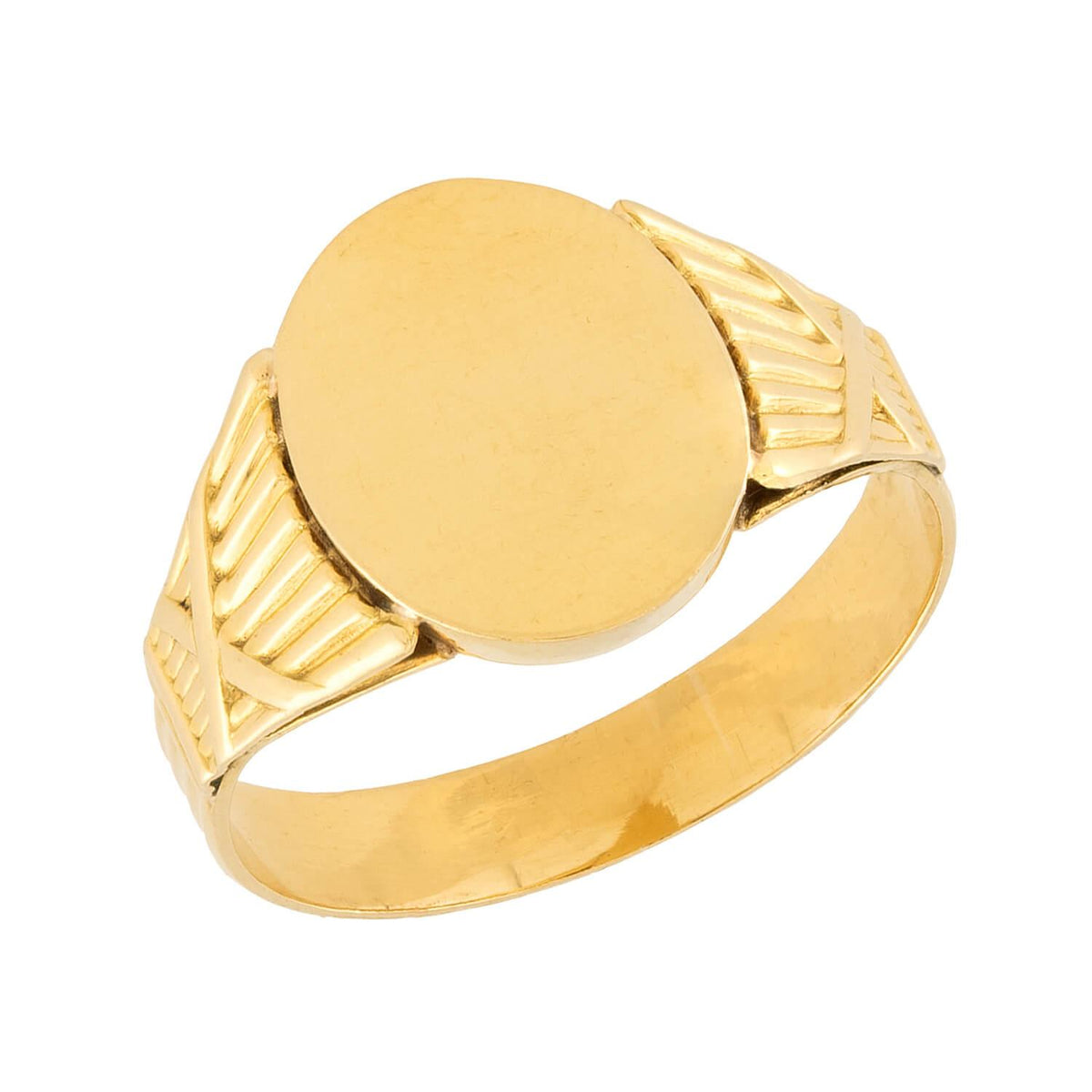 Edwardian French 18k Signet Ring