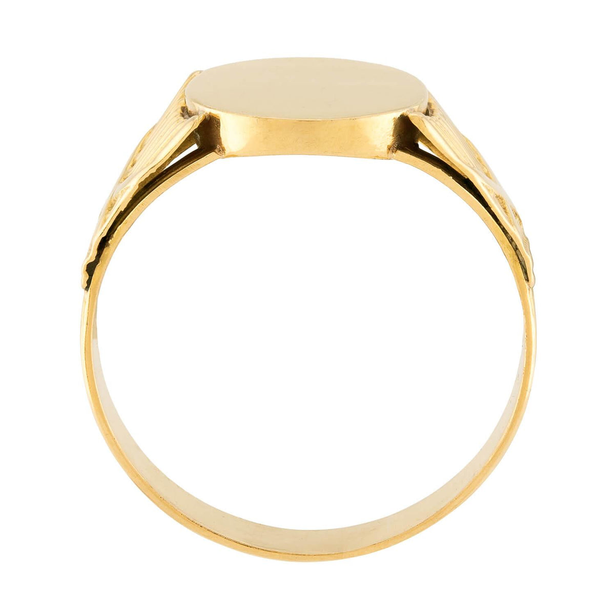 Edwardian French 18k Signet Ring