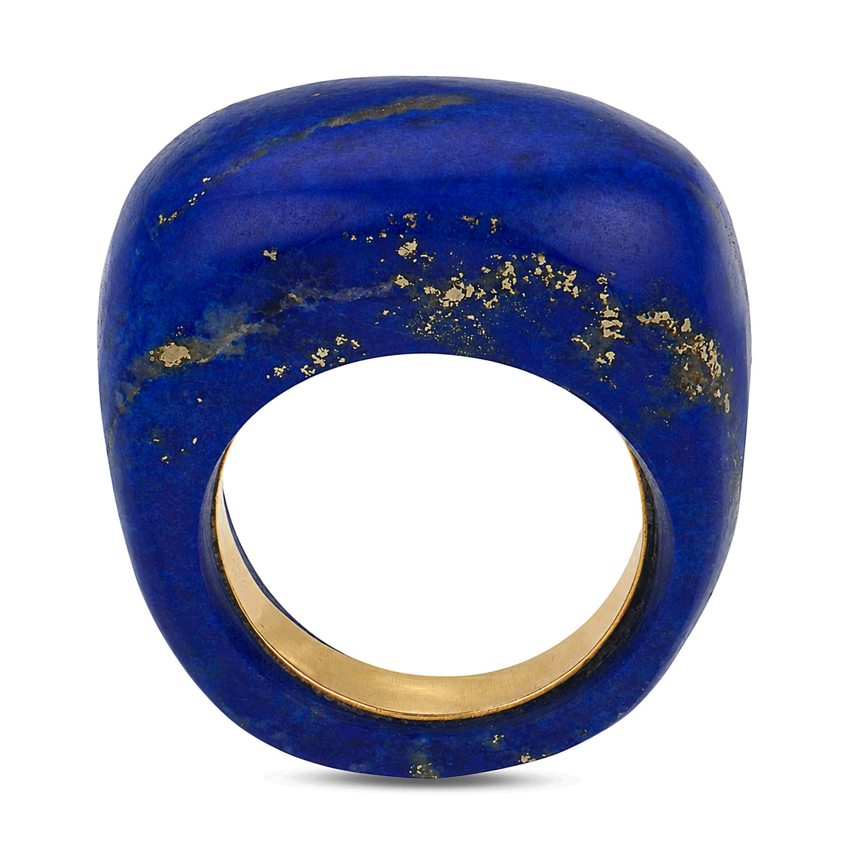 Art Deco 18k Lapis Ring