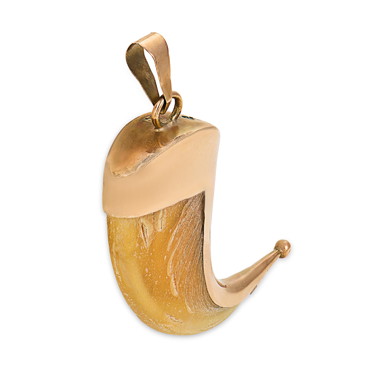Victorian 9k Tiger Claw Pendant/Charm
