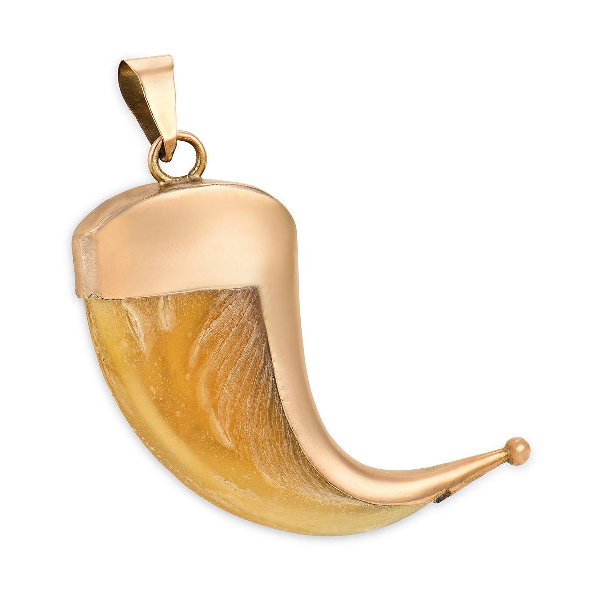 Victorian 9k Tiger Claw Pendant/Charm