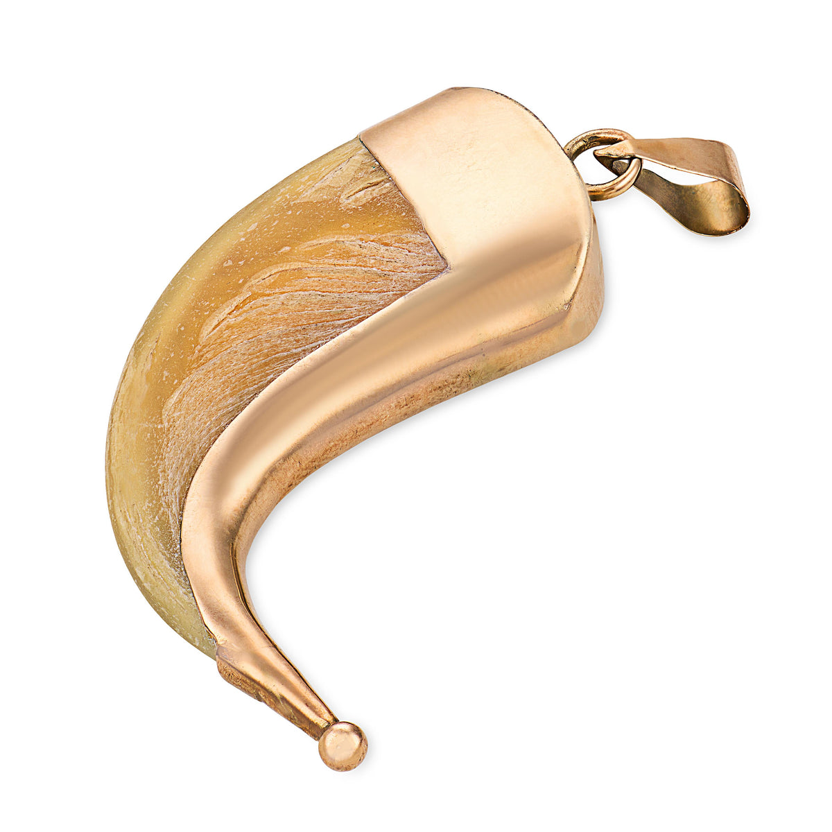 Victorian 9k Tiger Claw Pendant/Charm