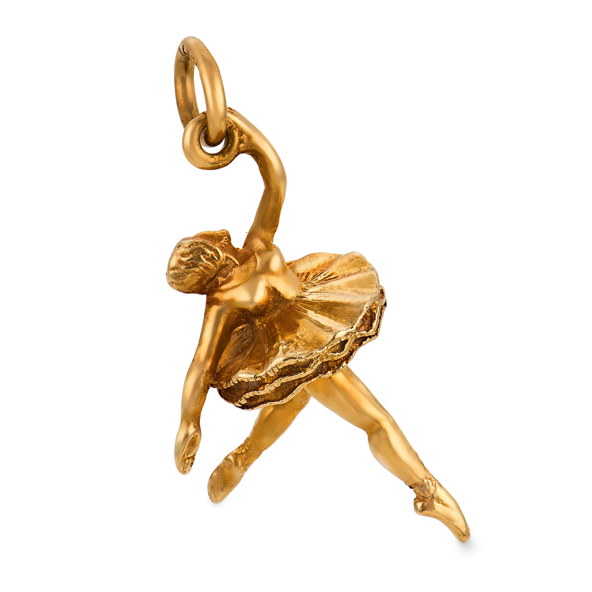 Vintage 14k Ballerina Pendant/Charm