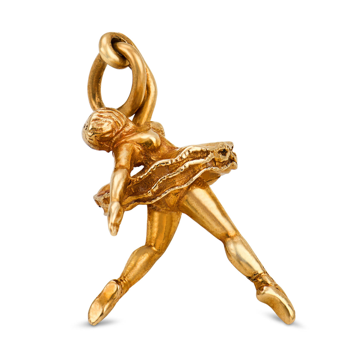 Vintage 14k Ballerina Pendant/Charm