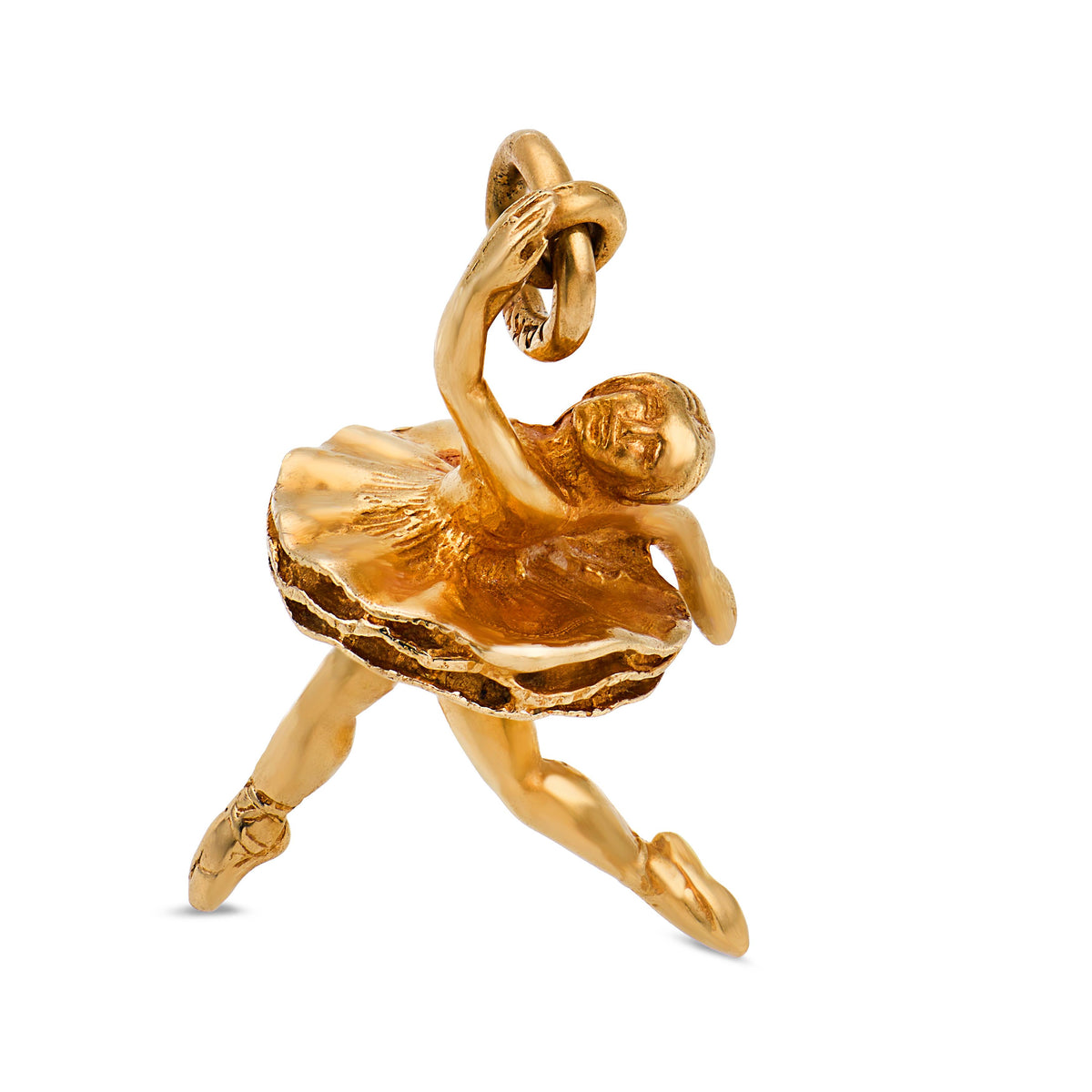 Vintage 14k Ballerina Pendant/Charm