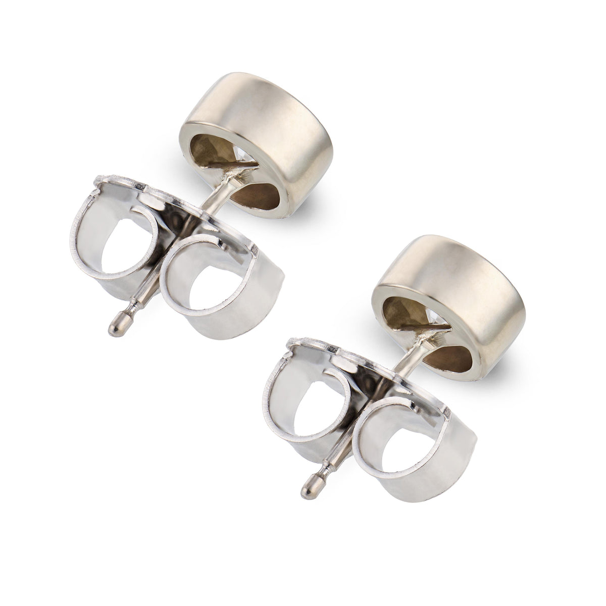 Vintage 14k Diamond Stud Earrings