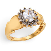 V&C Estate 10k Diamond Engagement Ring .60ct