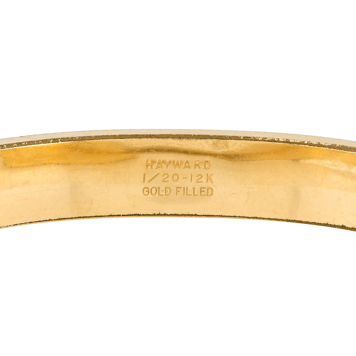 HAYWARD Victorian Gold-Fill Bangle