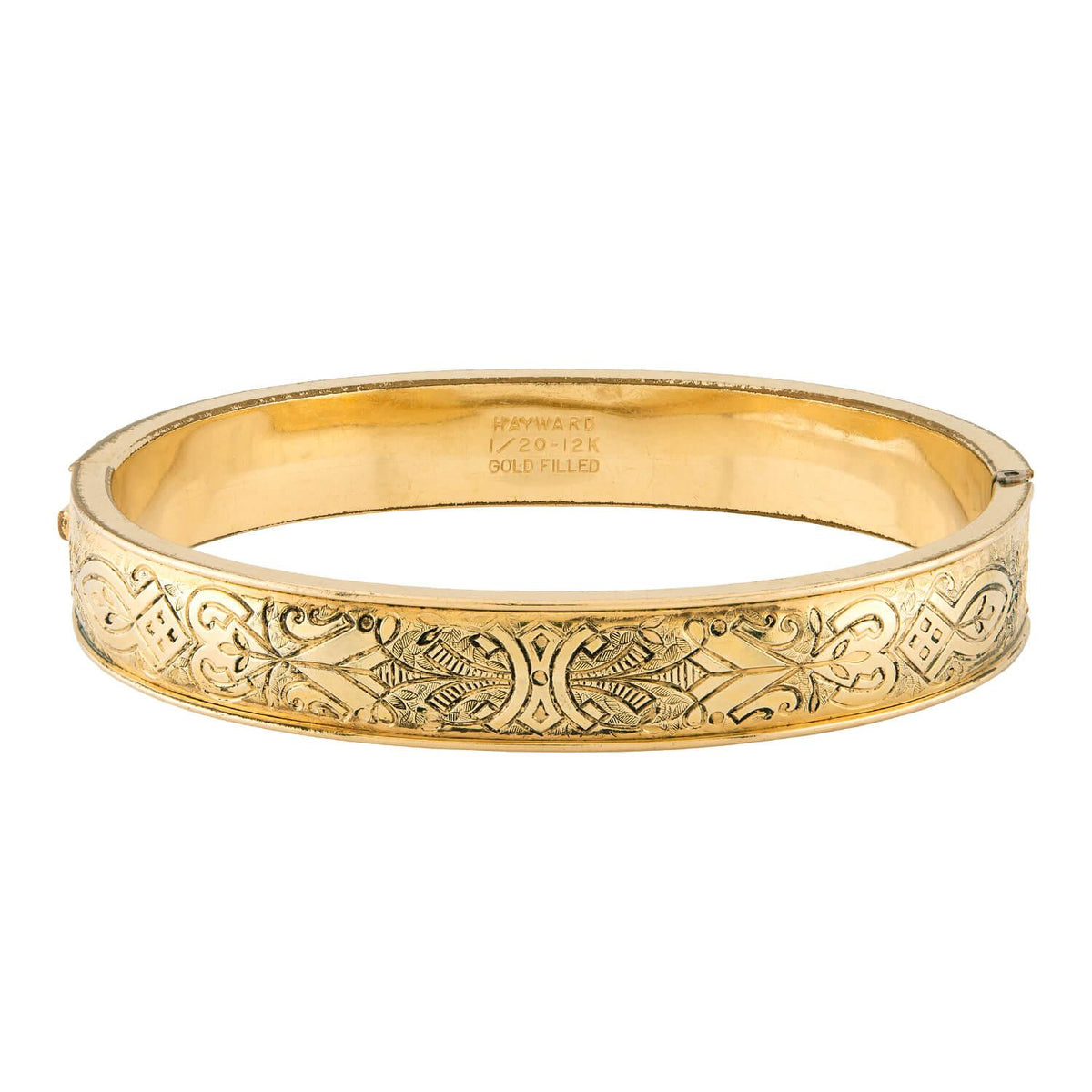 HAYWARD Victorian Gold-Fill Bangle