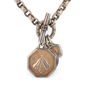SLANE & SLANE Estate Sterling Silver Pendant Necklace