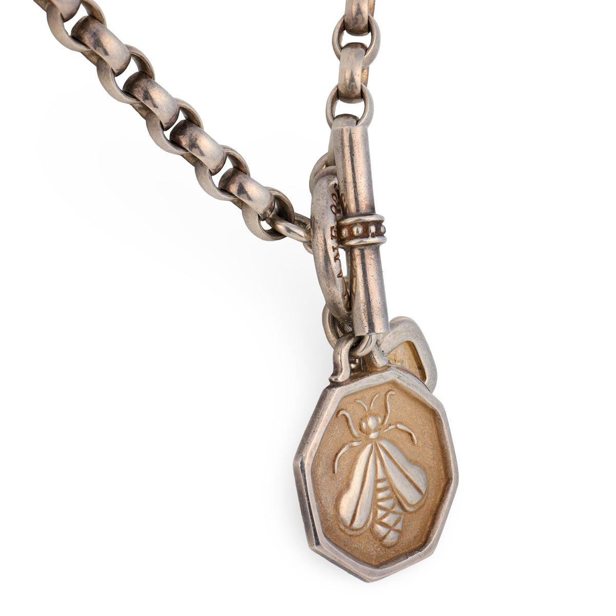 SLANE & SLANE Estate Sterling Silver Pendant Necklace