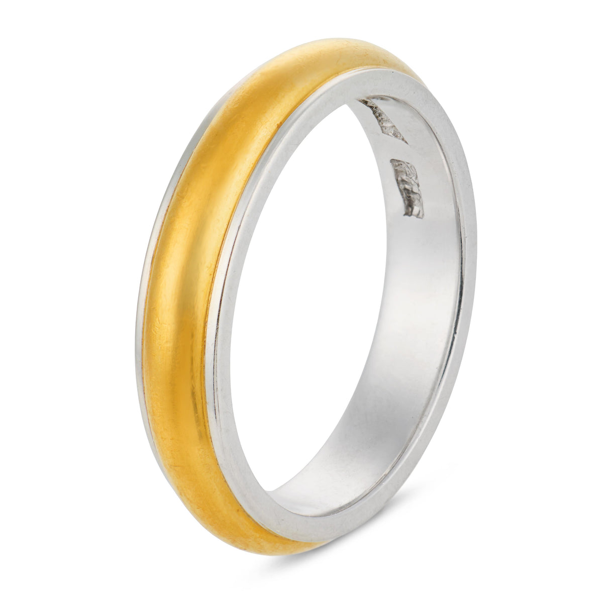TIFFANY & CO. Estate 24k/Platinum Wedding Band
