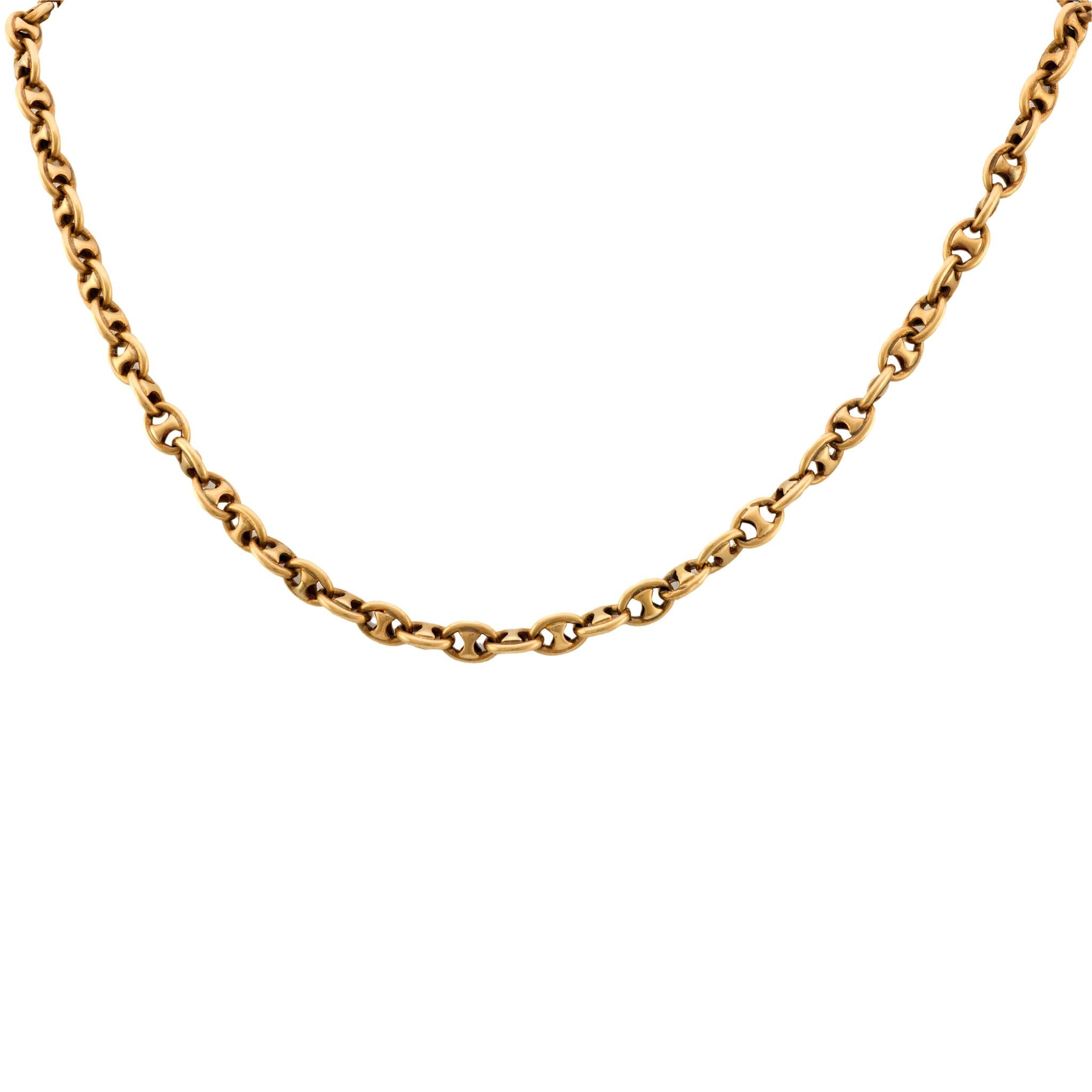 Vintage 14k "Gucci" Link Necklace