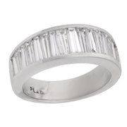 Estate Platinum Diamond Half Band