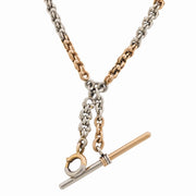 Edwardian 14k & Platinum Chain Necklace