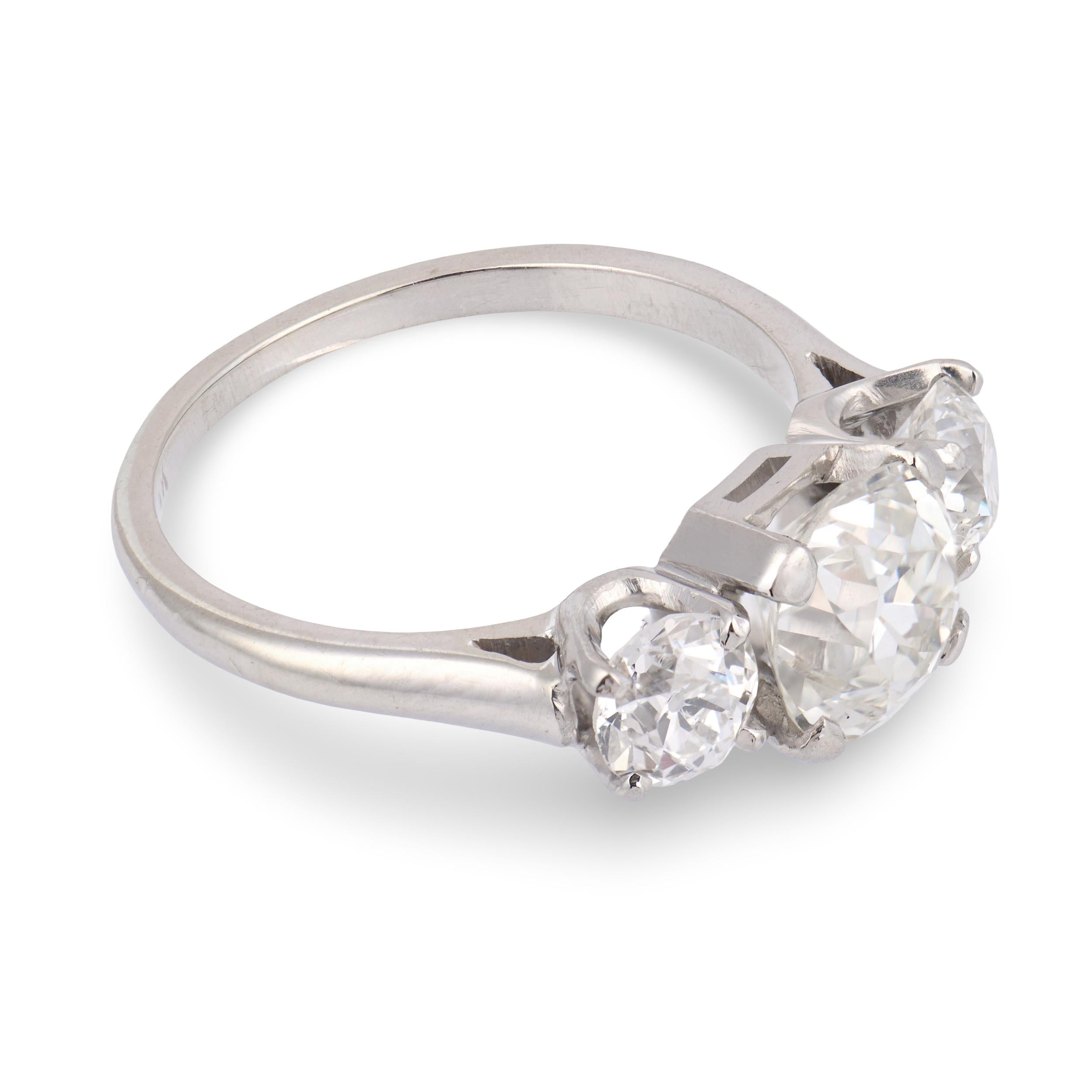 BROGAN Retro 14k Diamond Engagement Ring 1.60ct