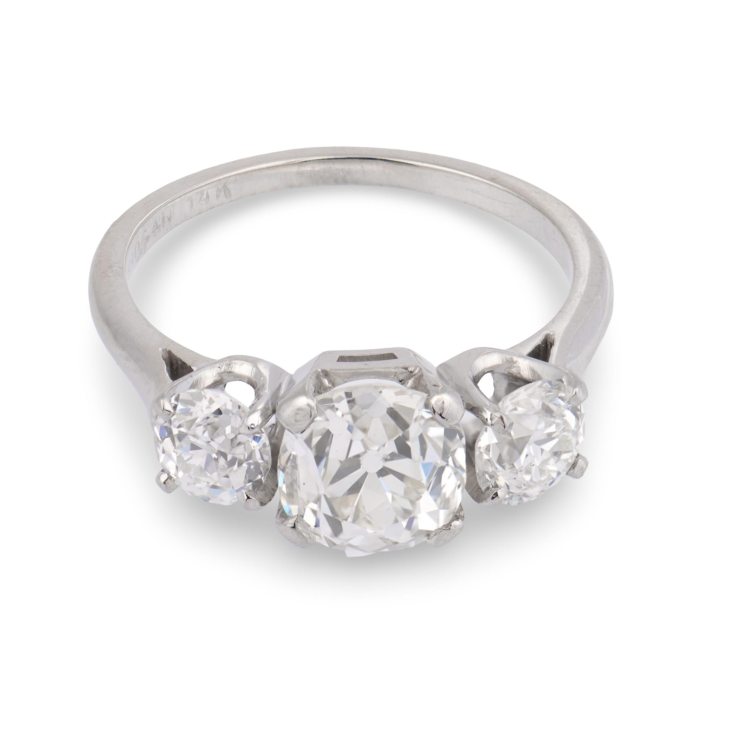 BROGAN Retro 14k Diamond Engagement Ring 1.60ct