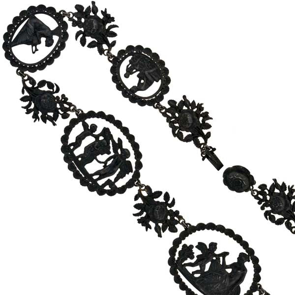 Rare Georgian Berlin Iron Necklace