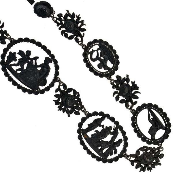 Rare Georgian Berlin Iron Necklace