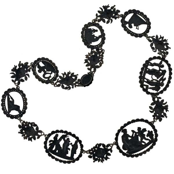 Rare Georgian Berlin Iron Necklace