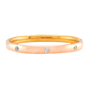 Victorian 14k Diamond Bangle