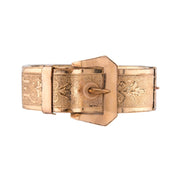 Victorian Gold-Fill Buckle Bangle Bracelet