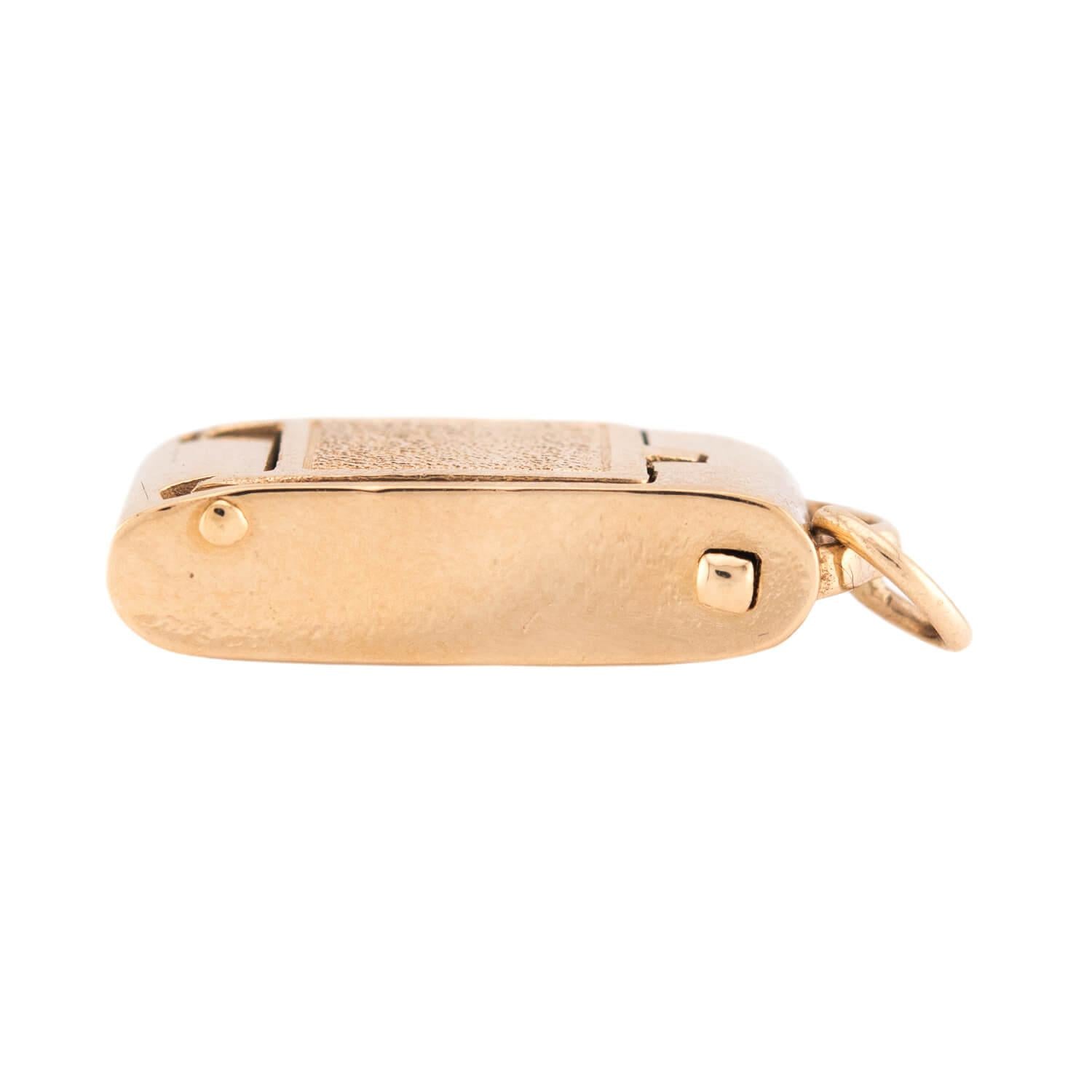 Vintage 14k Camera Pendant/Charm