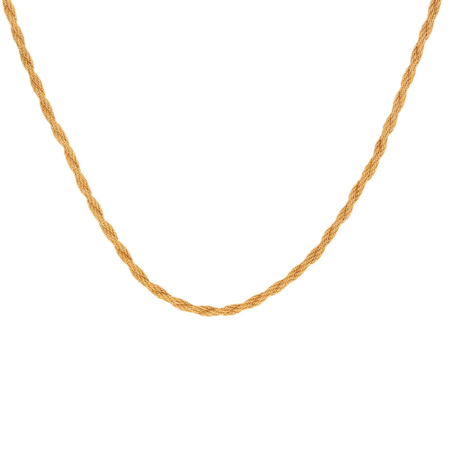 Victorian Gold-Filled Chain Necklace 22"