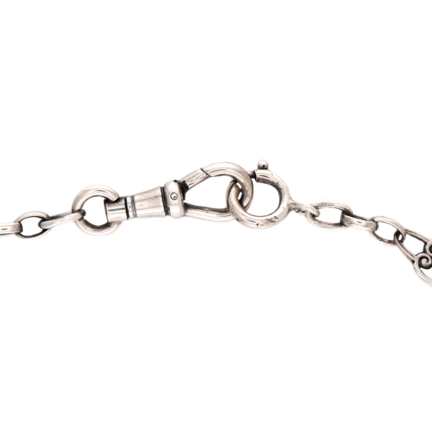 Victorian Sterling Silver Chain 60"