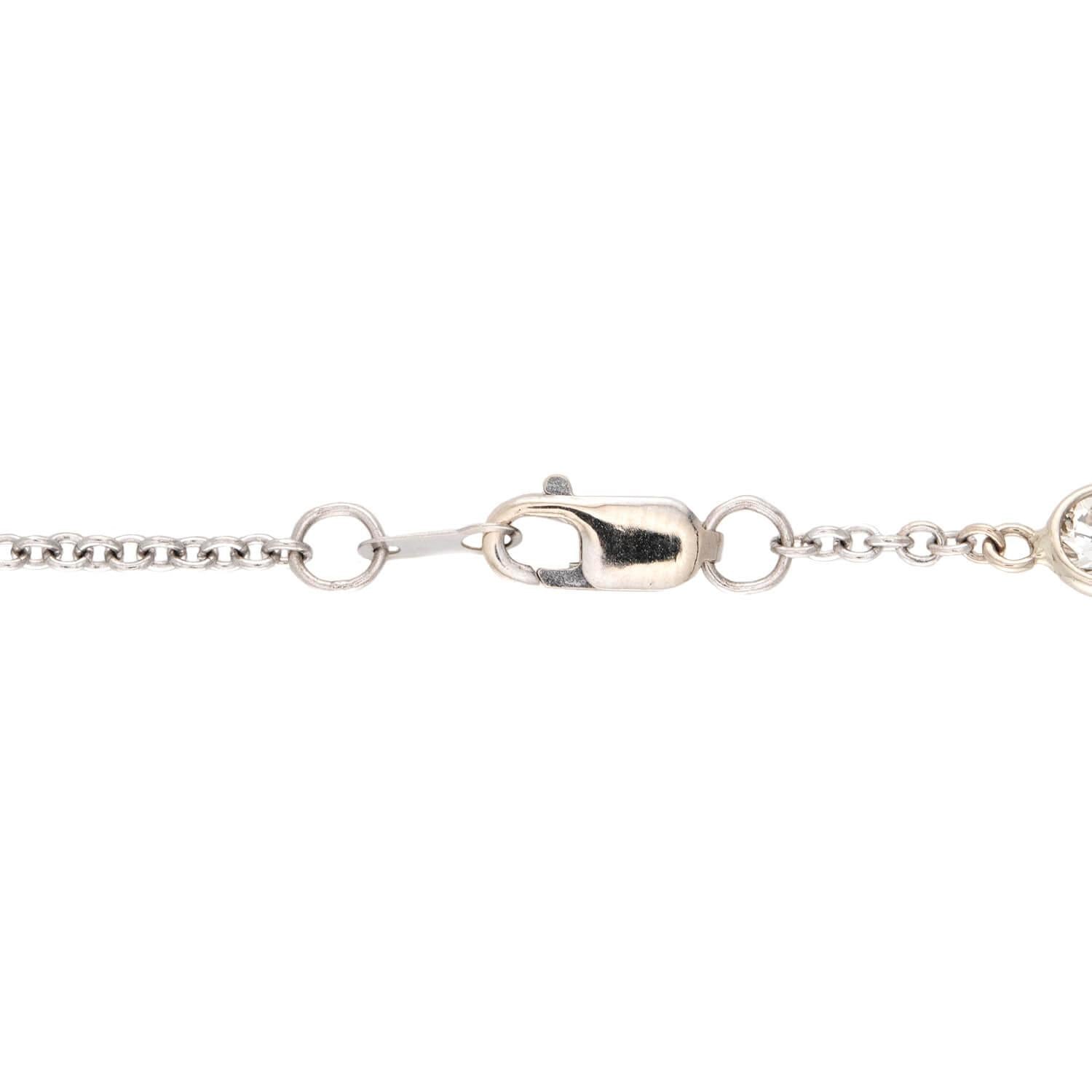 Estate 14k "Diamonds-by-the-Yard" Chain Necklace