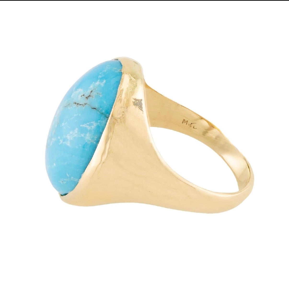Victorian 10k Turquoise Ring
