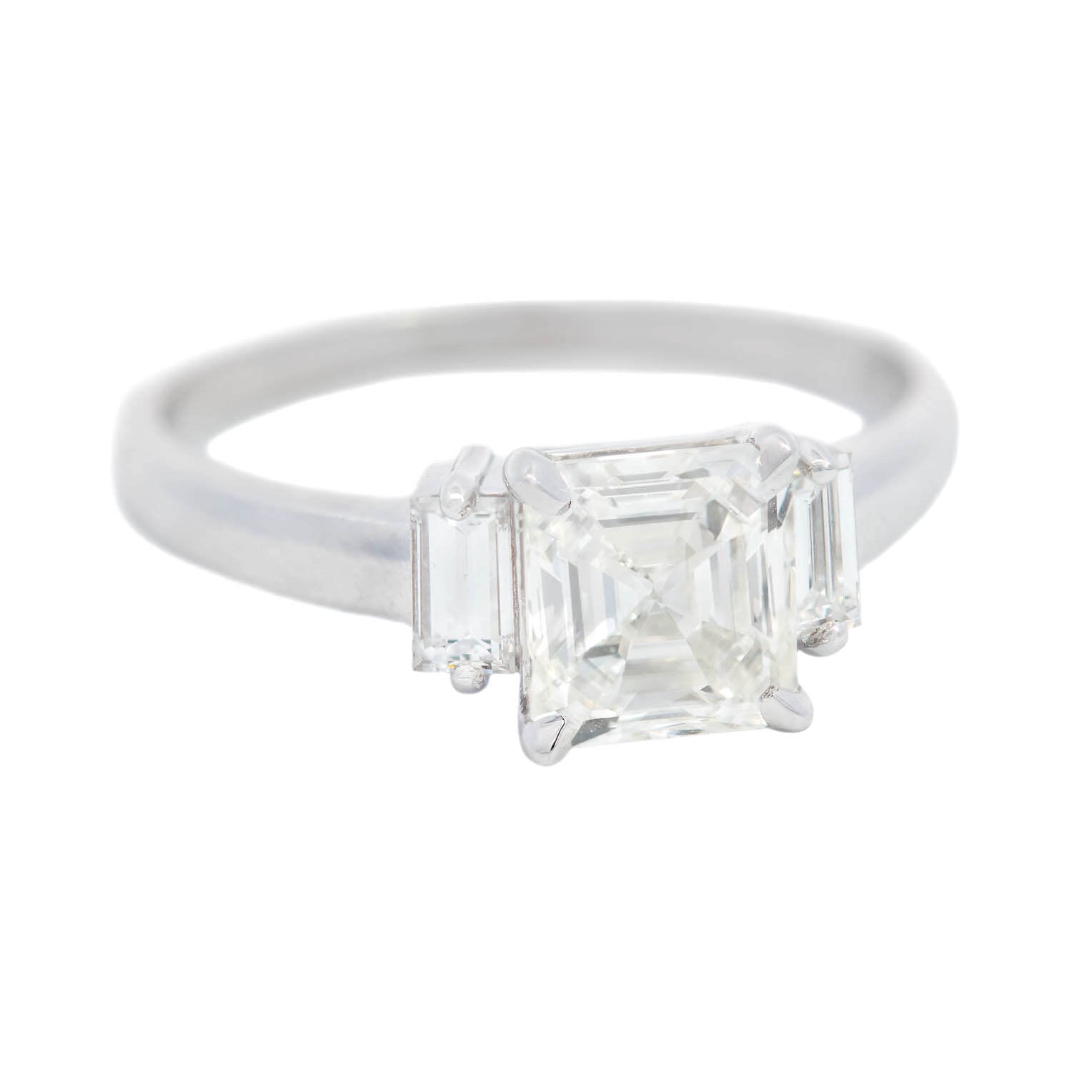 Estate 14K Diamond Engagement Ring 1.11ct