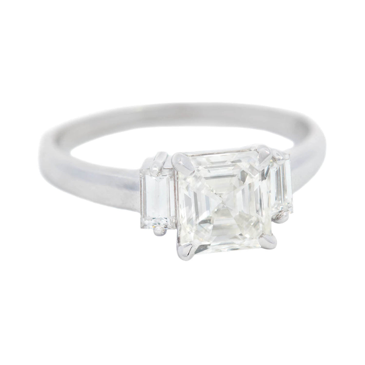 Estate 14K Diamond Engagement Ring 1.11ct