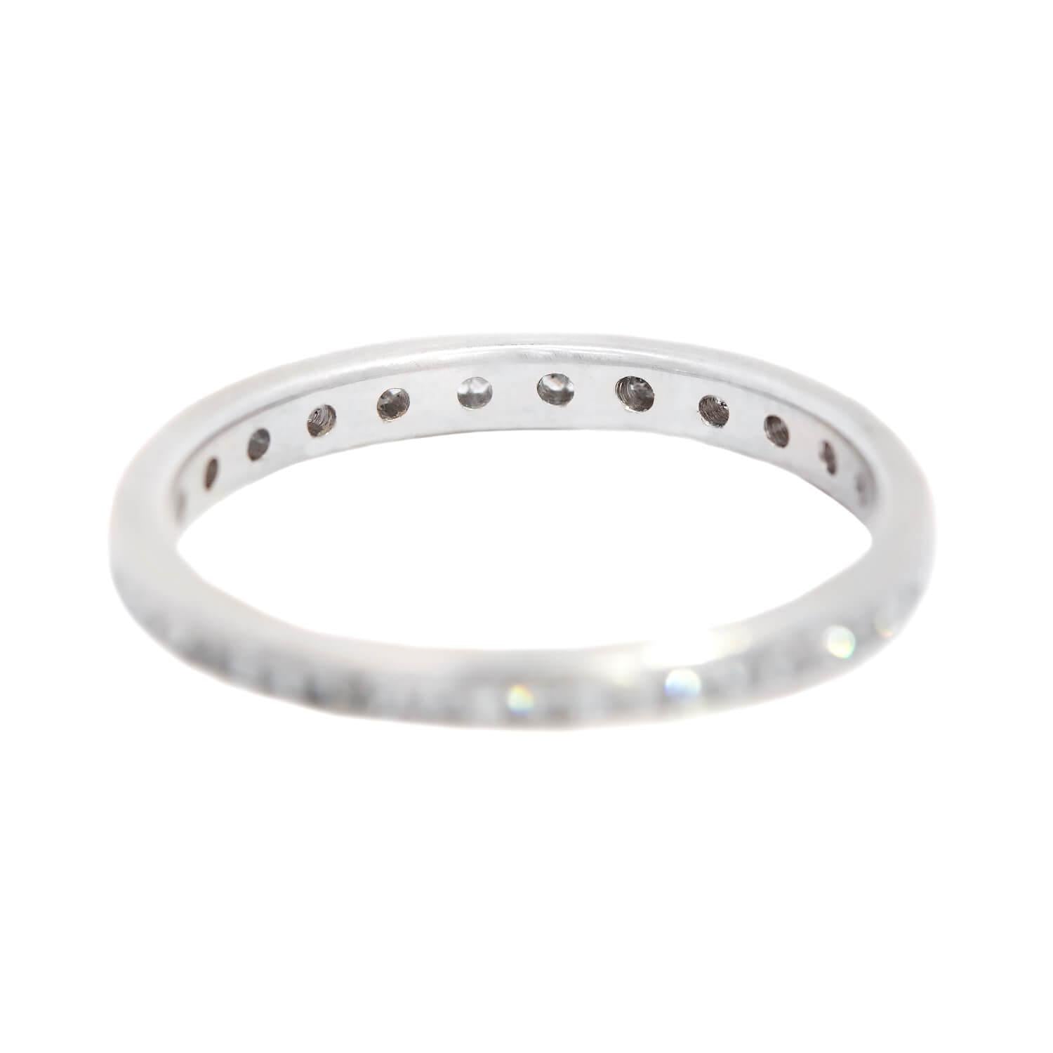 Retro 14k Diamond Eternity Band 0.65ctw