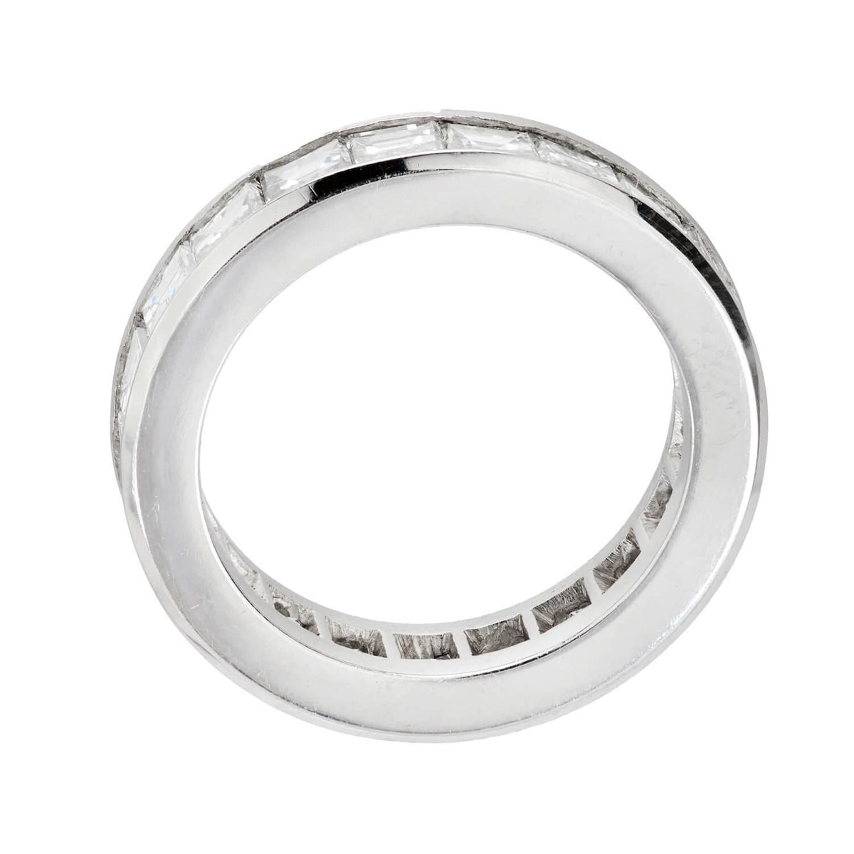 Estate Platinum Diamond Eternity Band