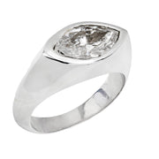 Estate 18k GIA Diamond Engagement Ring 2.01ct