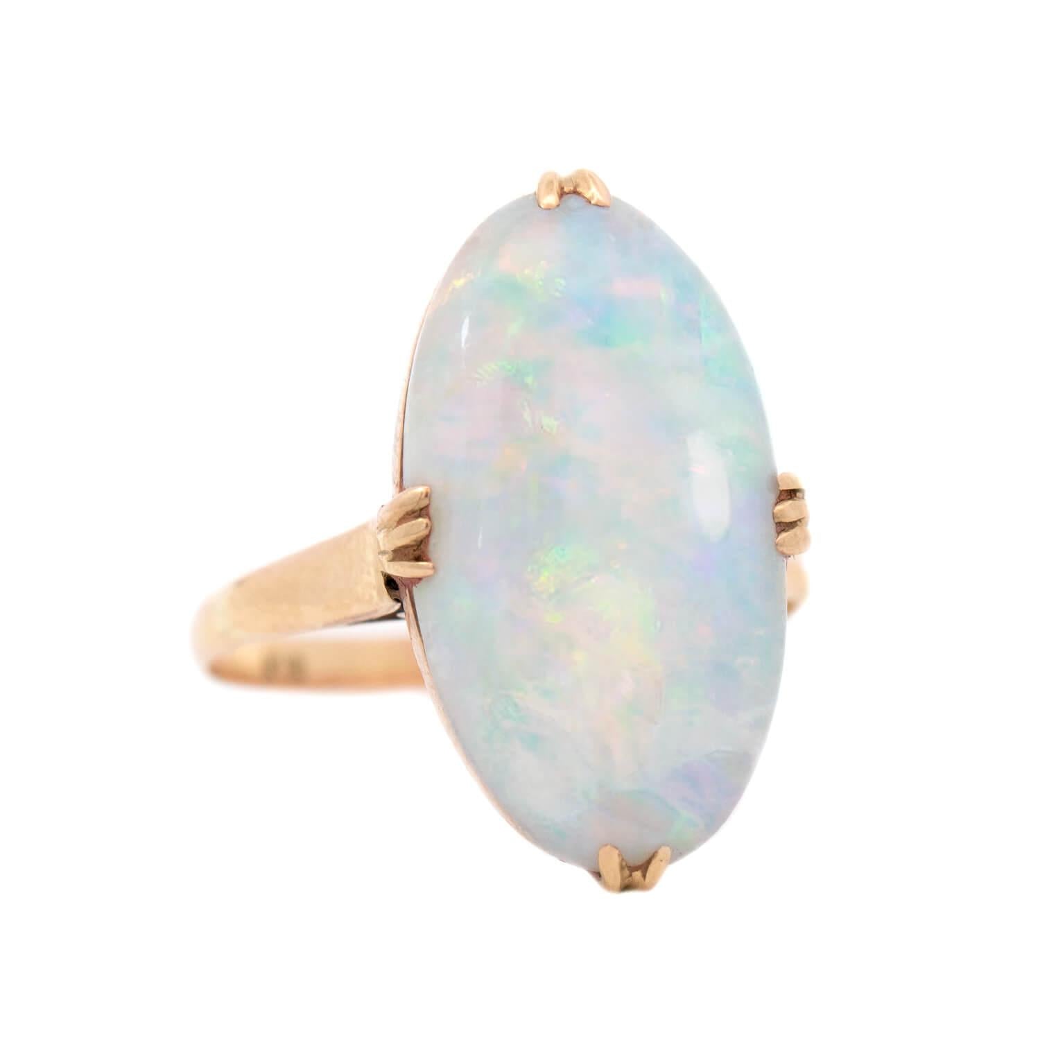 Victorian 18k Opal Ring