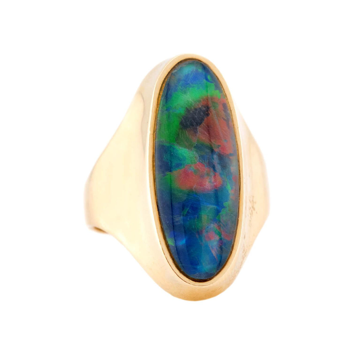 Estate 14k Opal Ring