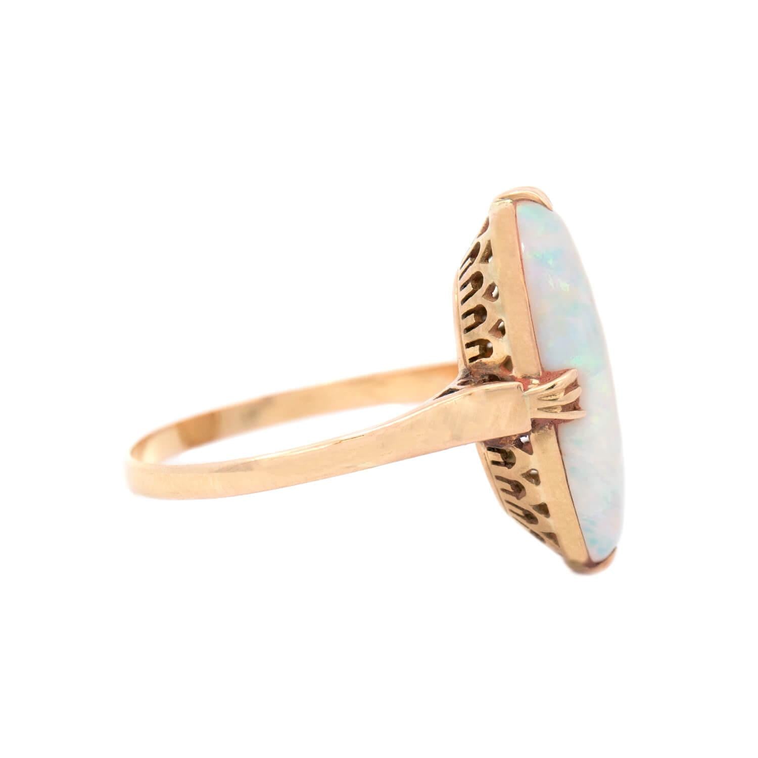 Victorian 18k Opal Ring