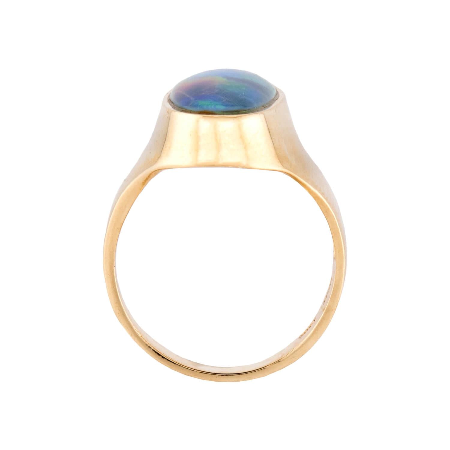 Estate 14k Opal Ring
