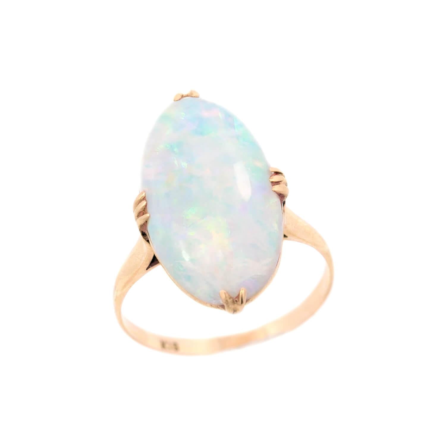 Victorian 18k Opal Ring