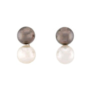 Estate 14k Pearl Convertible Earrings