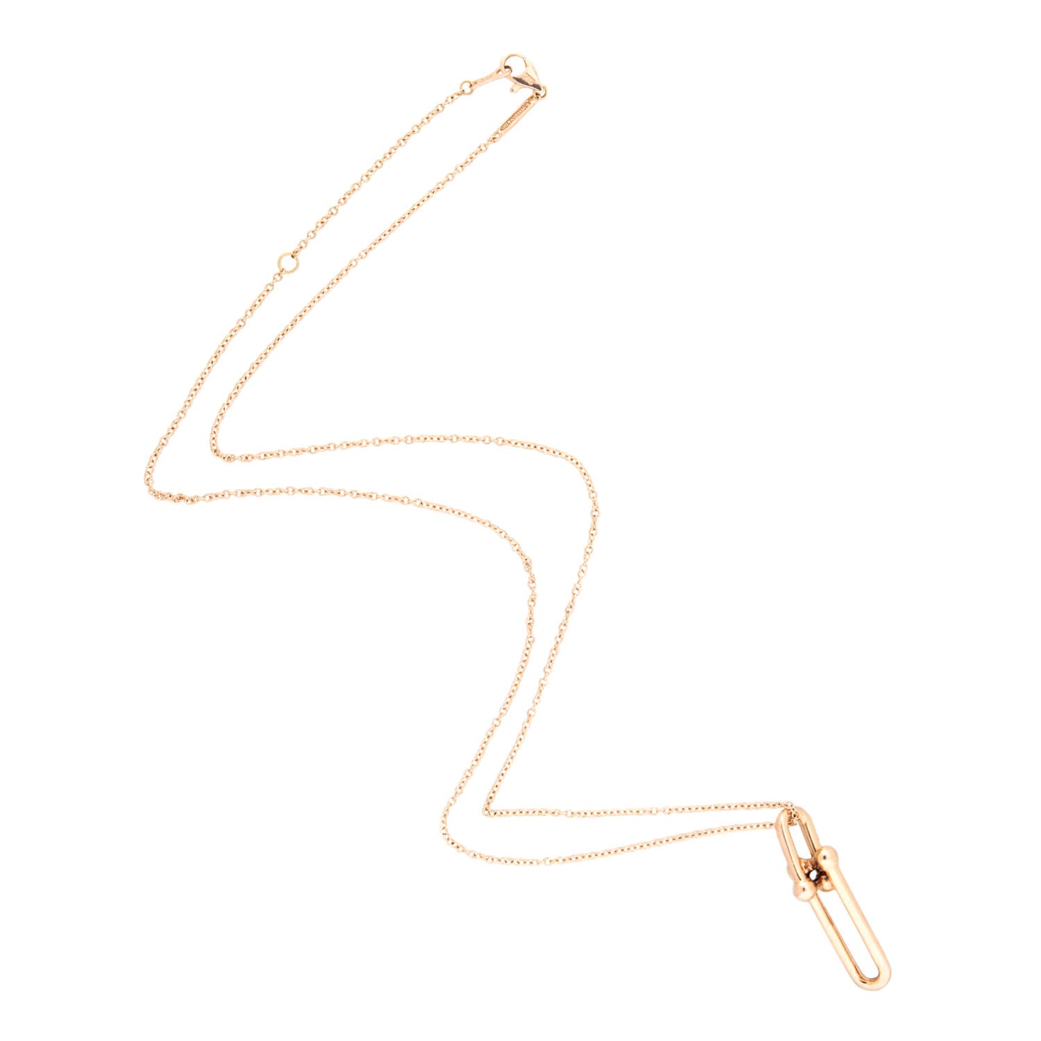 TIFFANY & CO. Estate 14k HardWear Necklace