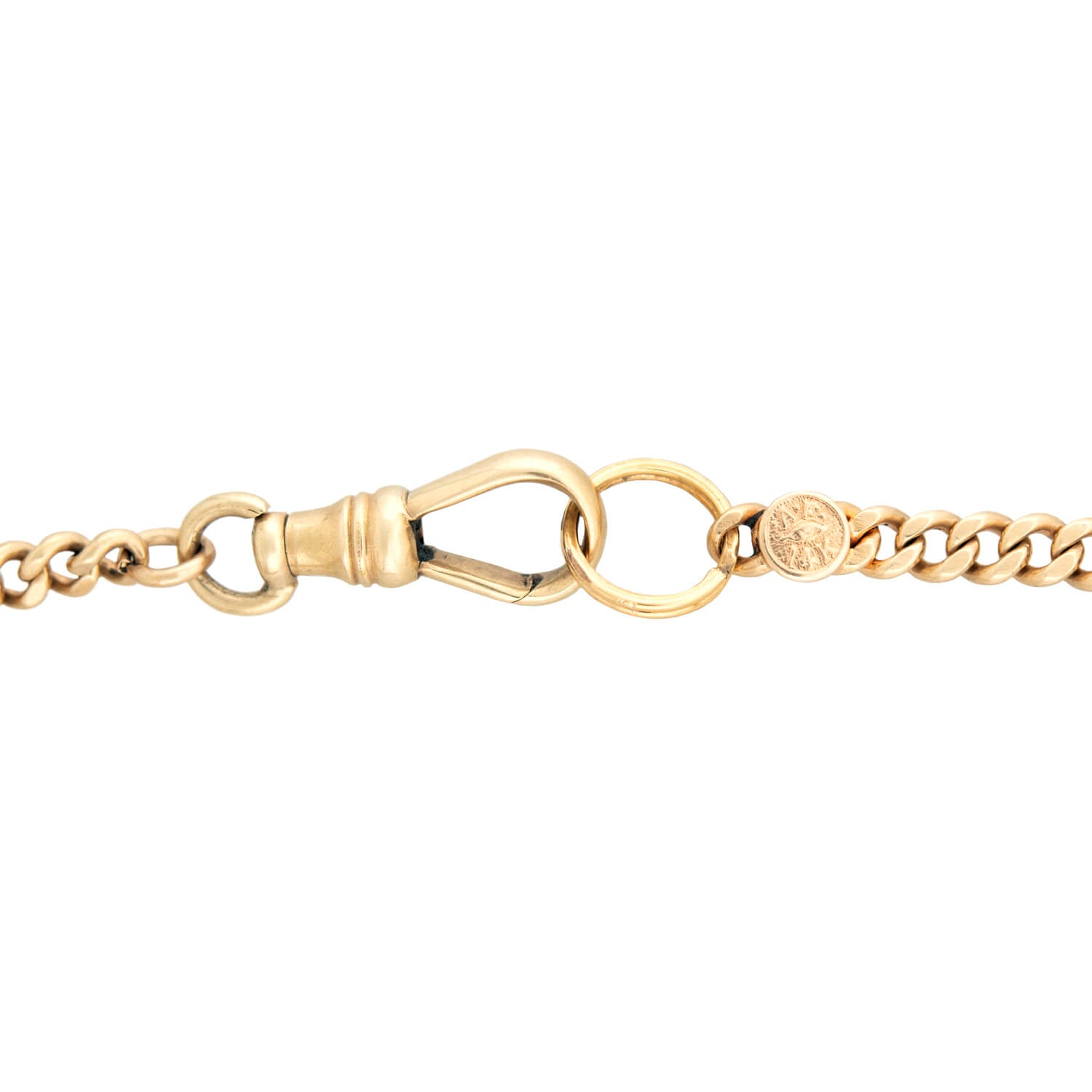 Late Victorian 14k Gold Watch Chain