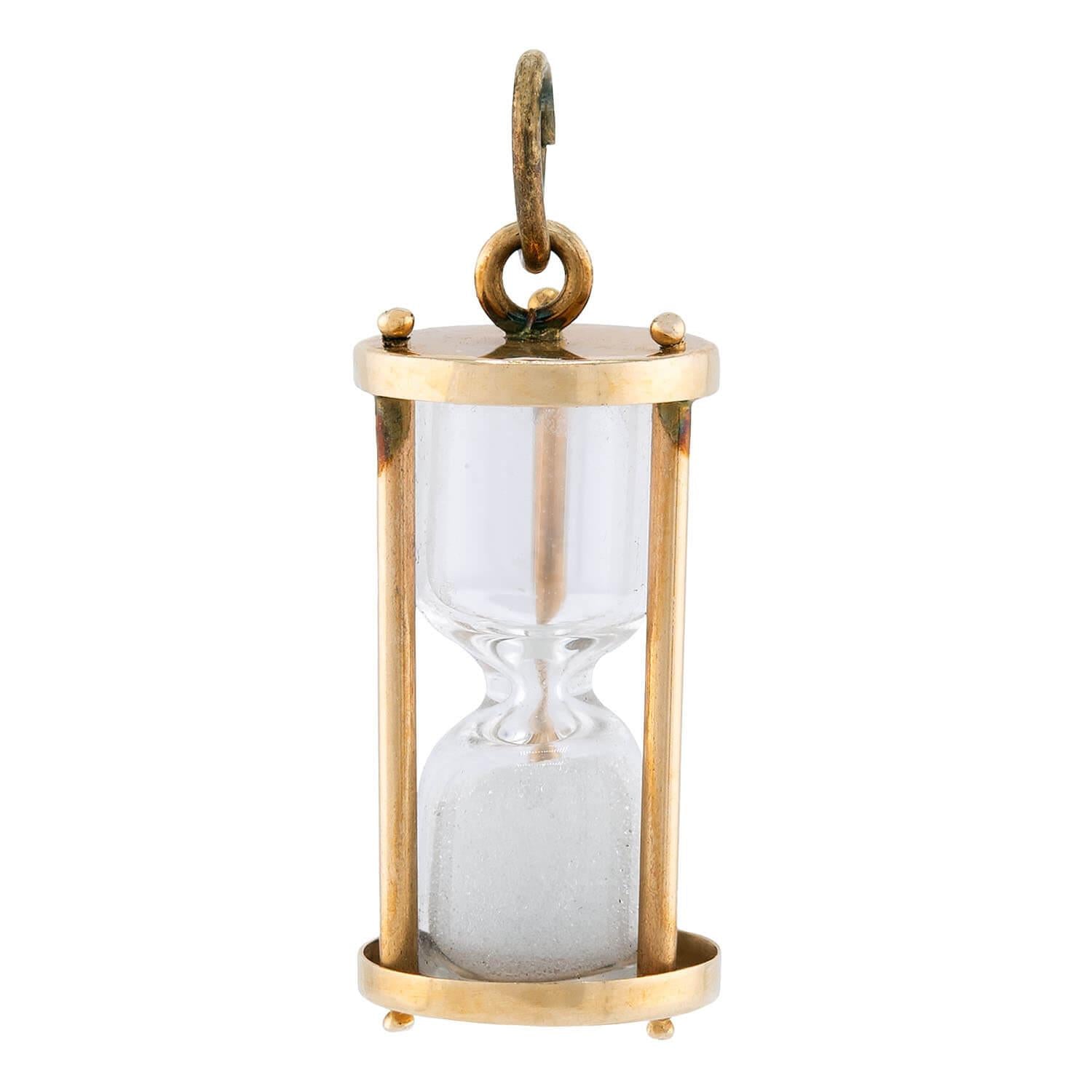 Vintage 14k Hourglass Pendant/Charm