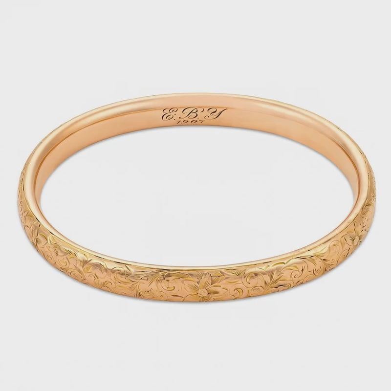 Victorian 14k Bangle