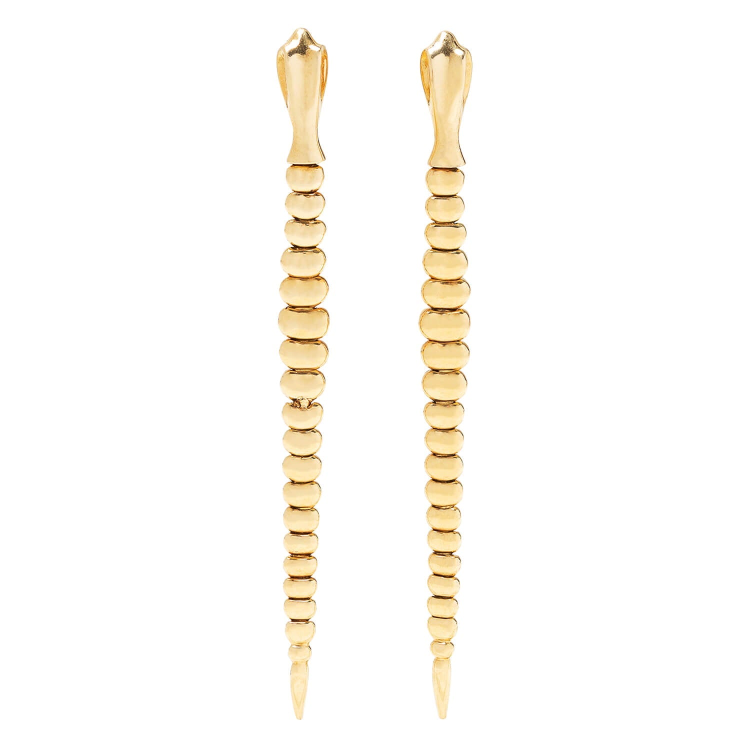 ELSA PERETTI for TIFFANY Estate 18k Snake Earrings