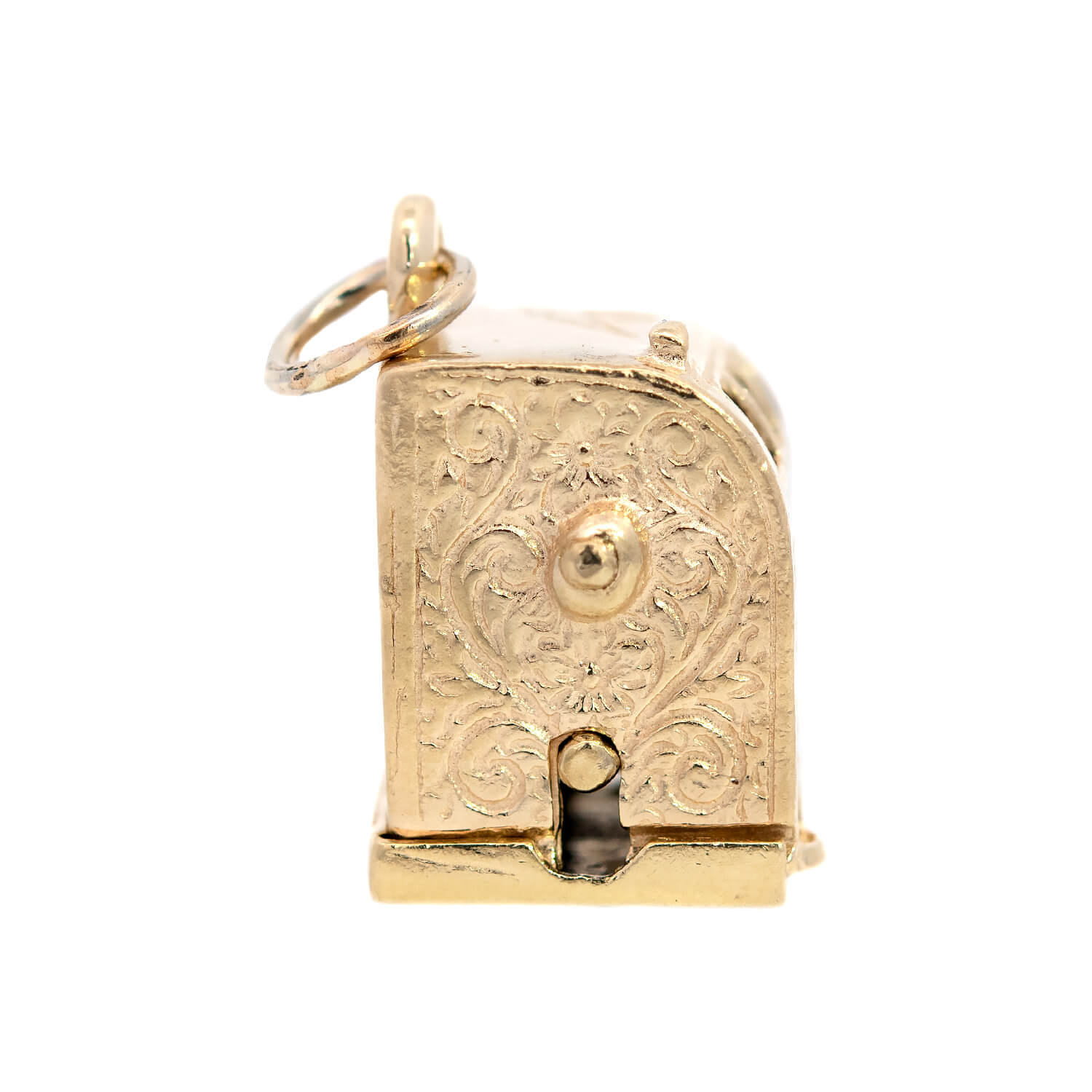 Retro 14k Slot Machine Charm/Pendant