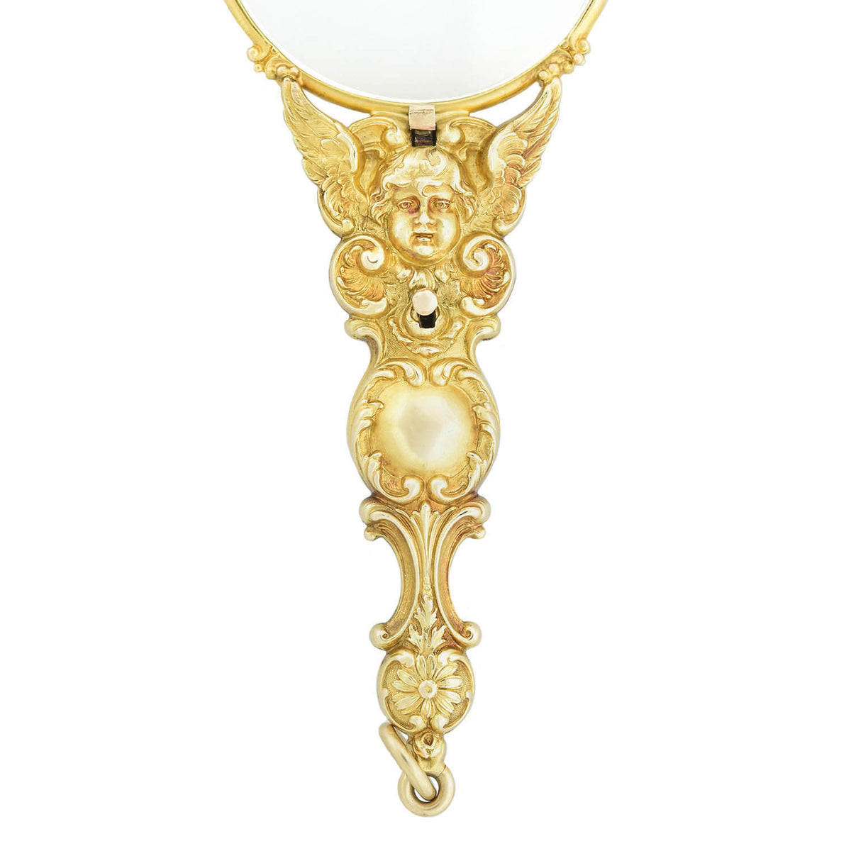 Art Nouveau 14kt Expandable Lorgnette Glasses