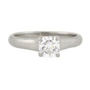 TIFFANY & CO. Estate Platinum GIA-Certified "Lucida®" Diamond Solitaire Ring 0.80ct